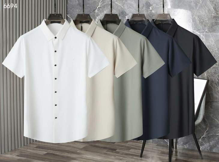 Picture of Armani Shirts Short _SKUArmaniM-4XL26rr8127822